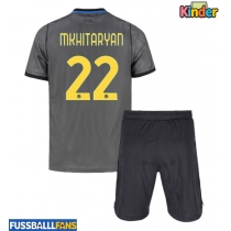 Inter Milan Henrikh Mkhitaryan #22 3rd trikot Kinder 2026-27 Kurzarm (+ Kurze Hosen)